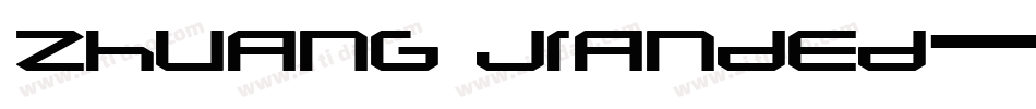 ZHUANG JIAnded字体转换